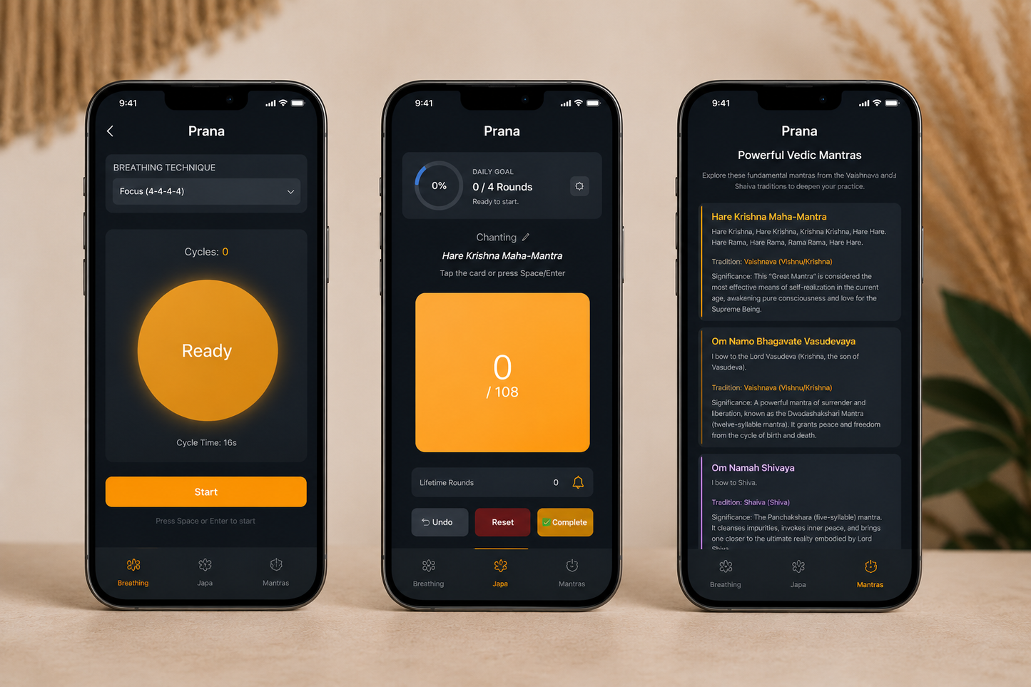 Prana | Lifetime Web App